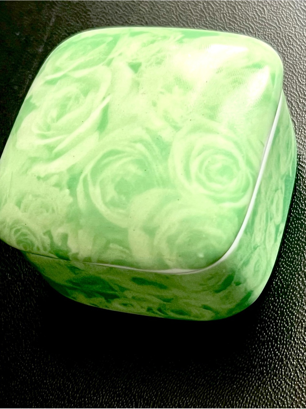 Oscar de la Renta Porcelain Jewelry Box